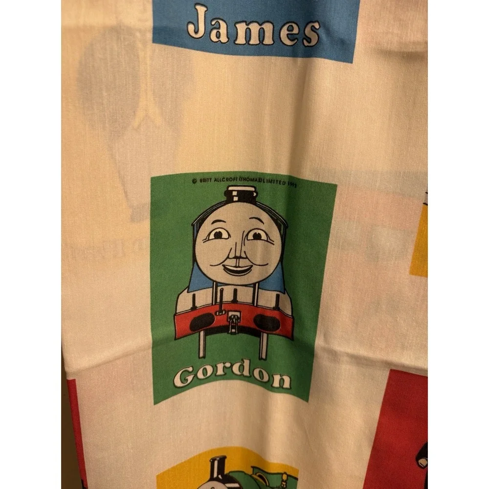Set Of 2 Vintage 1992 Thomas The Train Tank Engine & Friends Curtains 64